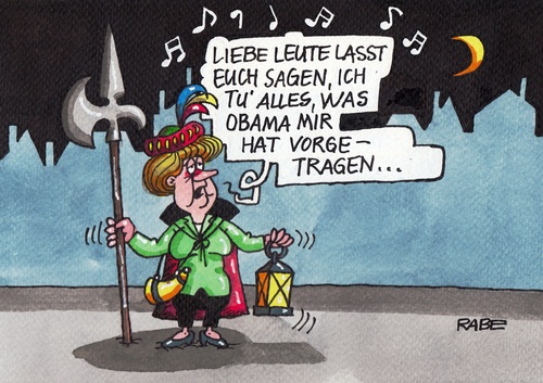 Merkel Nachtwächter Eins Merkel Nachtwächter Eins