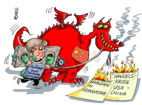 Merkel Roter Drache Merkel Roter Drache