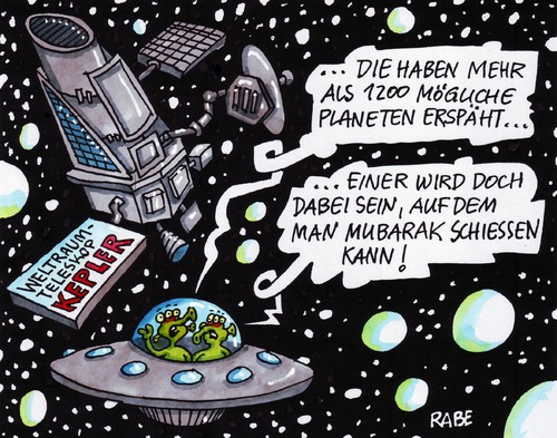 Mubarak und Kepler Mubarak und Kepler