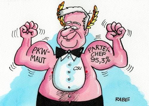 Cartoon: Muskelhorst (medium) by RABE tagged csu,bayern,horst,seehofer,parteivorsitzender,münchen,wahl,koalition,kaolitionsverhandlungen,koalitionsgespräche,merkel,kanzlerin,cdu,union,spd,gabriel,nahles,sozialdemokraten,regierungsbildung,maut,mautpläne,ausländermaut,parteispitze,parteivorsitz,rabe,ralf,böhme,cartoon,karikatur,pressezeichnung,farbcartoon,muskel,muskelmann,bodybuilding,anabolika,doping,muskelspiel,bizeps,streichkonzert,streichungen,wiederwahl,basisbefragung,neuwahlen,koalitionsvertrag,kürzungsprozess,kabinett,forderungen,csu,bayern,horst,seehofer,parteivorsitzender,münchen,wahl,koalition,kaolitionsverhandlungen,koalitionsgespräche,merkel,kanzlerin,cdu,union,spd,gabriel,nahles,sozialdemokraten,regierungsbildung,maut,mautpläne,ausländermaut,parteispitze,parteivorsitz,rabe,ralf,böhme,cartoon,karikatur,pressezeichnung,farbcartoon,muskel,muskelmann,bodybuilding,anabolika,doping,muskelspiel,bizeps,streichkonzert,streichungen,wiederwahl,basisbefragung,neuwahlen,koalitionsvertrag,kürzungsprozess,kabinett,forderungen