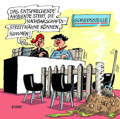Nachbarschaftsstreit Nachbarschaftsstreit
