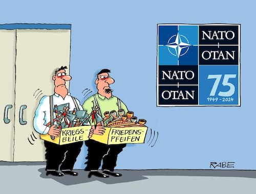 Nato feiert Nato feiert