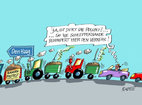 Cartoon: Nepper Schlepper Bauernfänger (medium) by RABE tagged energiewende,windkraft,windräder,solarenergie,umweltminister,robert,habeck,grüne,rabe,ralf,böhme,cartoon,karikatur,pressezeichnung,farbcartoon,tagescartoon,michel,lastenträger,kosten,energiepreise,özdemir,eu,den,haag,bauernproteste,vorgaben,tierschutz,mist,traktoren,nepper,schlepper,landwirte,bauernfänger,sportwagen,cabrio,mistgabeln,protest,energiewende,windkraft,windräder,solarenergie,umweltminister,robert,habeck,grüne,rabe,ralf,böhme,cartoon,karikatur,pressezeichnung,farbcartoon,tagescartoon,michel,lastenträger,kosten,energiepreise,özdemir,eu,den,haag,bauernproteste,vorgaben,tierschutz,mist,traktoren,nepper,schlepper,landwirte,bauernfänger,sportwagen,cabrio,mistgabeln,protest