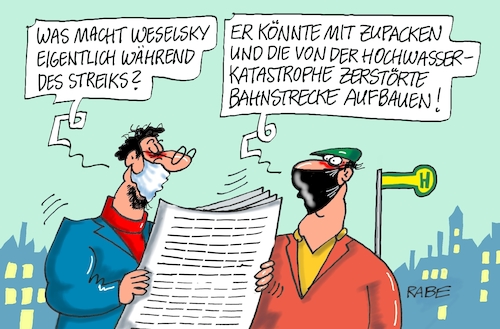 Cartoon: Nochmal Bahnstreik (medium) by RABE tagged weselky,gdl,lokführer,lokführergewerkschaft,bahn,db,bahnstreik,streik,ralf,böhme,rabe,cartoon,karikatur,pressezeichnung,farbcartoon,tagescartoon,boxen,boxkanpf,boxhandschuhe,bahnkunden,bahnreisende,weselsky,weselky,gdl,lokführer,lokführergewerkschaft,bahn,db,bahnstreik,streik,ralf,böhme,rabe,cartoon,karikatur,pressezeichnung,farbcartoon,tagescartoon,boxen,boxkanpf,boxhandschuhe,bahnkunden,bahnreisende,weselsky