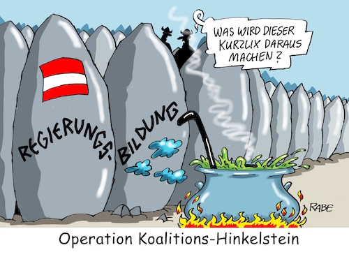 Cartoon: Operation Hinkelstein (medium) by RABE tagged sebastian,kurz,österreich,wien,wahl,wähler,övp,rabe,ralf,böhme,cartoobn,karikatur,pressezeichnung,farbcartoon,tagescartoond,dirndl,schneiderei,schneider,fpö,neoliberale,grüne,koalition,operation,hinkelstein,zaubertrank,regierungsbildung,idefix,miraculix,asterix,obelix,sebastian,kurz,österreich,wien,wahl,wähler,övp,rabe,ralf,böhme,cartoobn,karikatur,pressezeichnung,farbcartoon,tagescartoond,dirndl,schneiderei,schneider,fpö,neoliberale,grüne,koalition,operation,hinkelstein,zaubertrank,regierungsbildung,idefix,miraculix,asterix,obelix