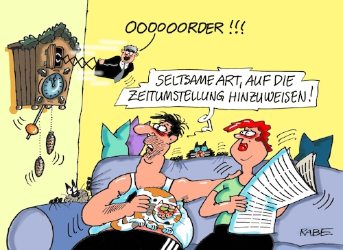 Order Zeitumstellung Order Zeitumstellung