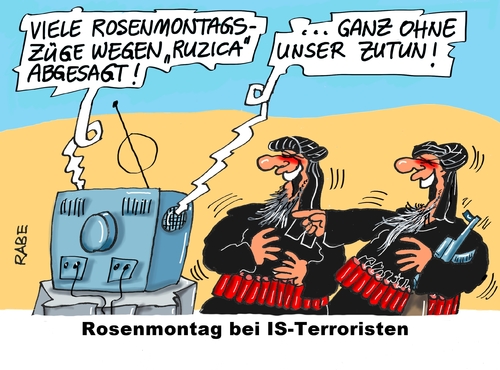 Cartoon: Orkantief Ruzica (medium) by RABE tagged ruzica,orkantief,rosenmontag,rosenmontagszüge,absage,sturmtief,düsseldorf,mainz,rabe,ralf,böhme,cartoon,karikatur,pressezeichnung,farbcartoon,tagescartoon,is,terroristen,islam,islamisten,anschläge,sprengstoffgürtel,köpfen,fernseher,anschlagserie,ruzica,orkantief,rosenmontag,rosenmontagszüge,absage,sturmtief,düsseldorf,mainz,rabe,ralf,böhme,cartoon,karikatur,pressezeichnung,farbcartoon,tagescartoon,is,terroristen,islam,islamisten,anschläge,sprengstoffgürtel,köpfen,fernseher,anschlagserie