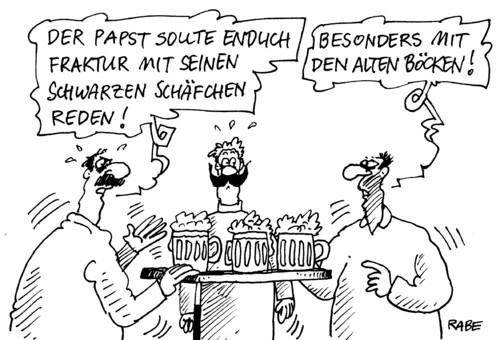Papstschäfchen Papstschäfchen