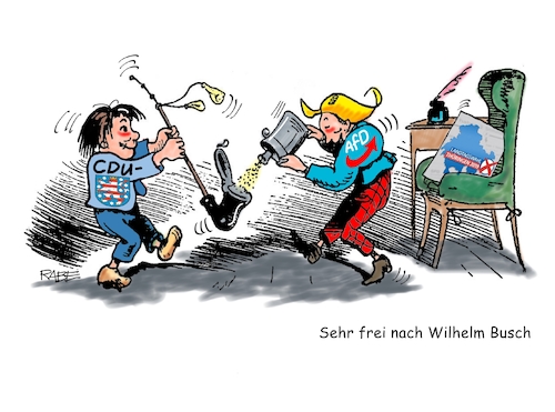 Cartoon: Pfeifen (medium) by RABE tagged landtagswahlen,wahlergebnisse,sachsen,brandenburg,groko,spd,cdu,rabe,ralf,böhme,cartoon,karikatur,pressezeichnung,farbcartoon,tagescartoon,arzt,doktor,csu,afd,verluste,rechte,populismus,bodo,ramelow,linke,erfurt,thüringen,mike,mohring,höcke,max,und,moritz,wilhelm,busch,lehere,lämpel,pfeife,fidibus,landtagswahlen,wahlergebnisse,sachsen,brandenburg,groko,spd,cdu,rabe,ralf,böhme,cartoon,karikatur,pressezeichnung,farbcartoon,tagescartoon,arzt,doktor,csu,afd,verluste,rechte,populismus,bodo,ramelow,linke,erfurt,thüringen,mike,mohring,höcke,max,und,moritz,wilhelm,busch,lehere,lämpel,pfeife,fidibus