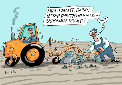 Pflugsicherung Pflugsicherung