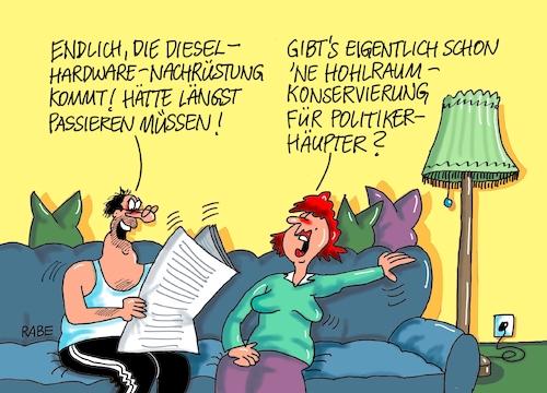 Cartoon: Politikerhäupter (medium) by RABE tagged scheuer,verkehrsminister,roller,unfallae,straßenverkehr,unaufmerksamkeit,rabe,ralf,böhme,cartoon,karikatur,pressezeichnung,farbcartoon,tagescartoon,diesel,dieselfahrverbot,steuer,dieselskandal,umwelt,klima,klimaschutz,hardware,nachrüstung,politikerhäupter,hohlraum,hohlraumkonservierung,scheuer,verkehrsminister,roller,unfallae,straßenverkehr,unaufmerksamkeit,rabe,ralf,böhme,cartoon,karikatur,pressezeichnung,farbcartoon,tagescartoon,diesel,dieselfahrverbot,steuer,dieselskandal,umwelt,klima,klimaschutz,hardware,nachrüstung,politikerhäupter,hohlraum,hohlraumkonservierung