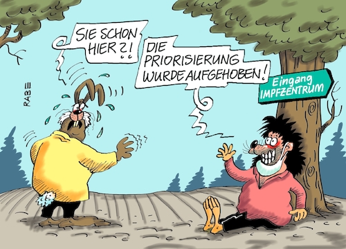 Priorisierungswettlauf zu Ende Priorisierungswettlauf zu Ende