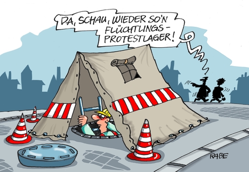 Protestzelt Protestzelt
