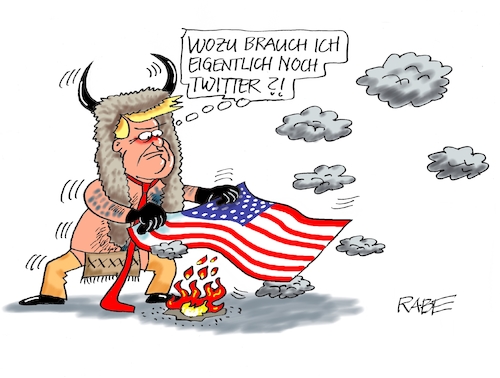 Cartoon: Rauchzeichen (medium) by RABE tagged trump,usa,president,bolton,literatur,bücher,rabe,ralf,böhme,cartoon,karikatur,pressezeichnung,farbcartoon,tagescartoon,corona,biden,harris,wiederwahl,briefwahl,wahlmänner,sanduhr,sand,abwahl,joe,demokraten,republikaner,abwahlverfahren,capitol,kapitol,erstürmung,qanons,washington,bürgerkrig,hörnermann,senat,rauchzeichen,fahne,decke,qualm,trump,usa,president,bolton,literatur,bücher,rabe,ralf,böhme,cartoon,karikatur,pressezeichnung,farbcartoon,tagescartoon,corona,biden,harris,wiederwahl,briefwahl,wahlmänner,sanduhr,sand,abwahl,joe,demokraten,republikaner,abwahlverfahren,capitol,kapitol,erstürmung,qanons,washington,bürgerkrig,hörnermann,senat,rauchzeichen,fahne,decke,qualm