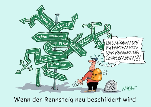 Cartoon: Rennsteig (medium) by RABE tagged merz,kanzler,koalition,union,spd,klingbeil,cartoon,karikatur,pressezeichnung,farbcartoon,tagescartoon,bürokratie,verwaltung,beamte,modernisierung,monster,drachen,schwert,holzschwert,nägel,säge,mario,voigt,landesregierung,thüringen,rennsteig,wanderweg,schild,beschilderung,erneuerung,wanderung,merz,kanzler,koalition,union,spd,klingbeil,cartoon,karikatur,pressezeichnung,farbcartoon,tagescartoon,bürokratie,verwaltung,beamte,modernisierung,monster,drachen,schwert,holzschwert,nägel,säge,mario,voigt,landesregierung,thüringen,rennsteig,wanderweg,schild,beschilderung,erneuerung,wanderung
