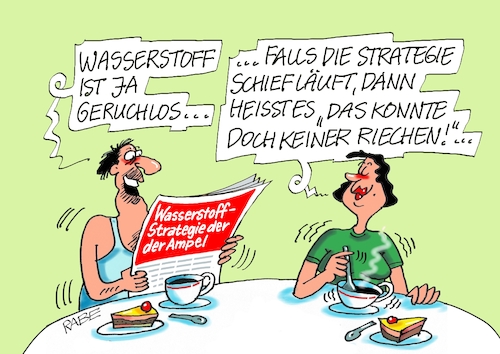 Cartoon: Riecher gehabt (medium) by RABE tagged klima,klimaziele,klimawende,ampel,wissing,streit,umsetzung,rabe,ralf,böhme,cartoon,karikatur,pressezeichnung,farbcartoon,tagescartoon,dürre,klimakatastrophe,wasserstoff,wasserstoffstrategie,riecher,herstellung,import,verwendung,wasserstofftankstellen,klima,klimaziele,klimawende,ampel,wissing,streit,umsetzung,rabe,ralf,böhme,cartoon,karikatur,pressezeichnung,farbcartoon,tagescartoon,dürre,klimakatastrophe,wasserstoff,wasserstoffstrategie,riecher,herstellung,import,verwendung,wasserstofftankstellen