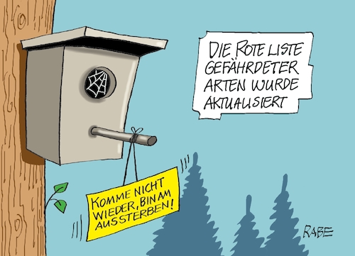 Rot gelistet Rot gelistet