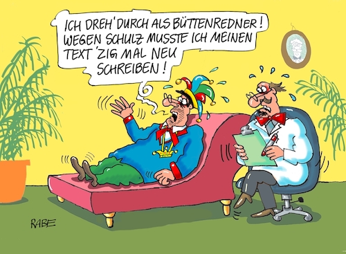 Rücktritt als Büttenredner Rücktritt als Büttenredner