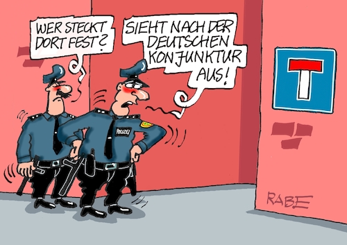 Cartoon: Sackgasse (medium) by RABE tagged ampelregierung,scholz,spd,grüne,fdp,lindner,kinder,kindergrundsicherung,rabe,ralf,böhme,cartoon,karikatur,pressezeichnung,farbcartoon,tagescartoon,hausmeister,ohren,zähne,konjunktur,wirtschaftswagstum,prognose,stagnation,wirtschaftswachstumsprognose,habeck,wirtschaftsminister,gasse,sackgasse,polizei,polizisten,ampelregierung,scholz,spd,grüne,fdp,lindner,kinder,kindergrundsicherung,rabe,ralf,böhme,cartoon,karikatur,pressezeichnung,farbcartoon,tagescartoon,hausmeister,ohren,zähne,konjunktur,wirtschaftswagstum,prognose,stagnation,wirtschaftswachstumsprognose,habeck,wirtschaftsminister,gasse,sackgasse,polizei,polizisten