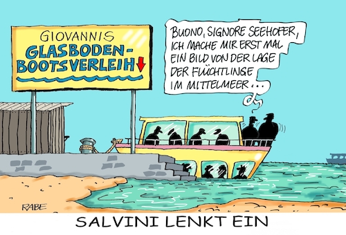 Salvini und Seehofer Salvini und Seehofer