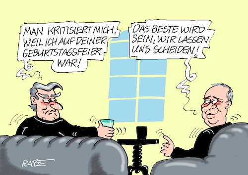 Cartoon: Scheidungsfall (medium) by RABE tagged merz,kanzler,koalition,union,spd,klingbeil,cartoon,karikatur,pressezeichnung,farbcartoon,tagescartoon,db,bahn,frühling,frühjahr,frühjahrsputz,ice,zug,blumenkasten,blumenkästen,esc,songcontest,putin,moskau,altkanzler,gerhard,schröder,geburtstag,geburtstagsfeier,kritik,geburtstagparty,scheidung,ehe,eheaus,merz,kanzler,koalition,union,spd,klingbeil,cartoon,karikatur,pressezeichnung,farbcartoon,tagescartoon,db,bahn,frühling,frühjahr,frühjahrsputz,ice,zug,blumenkasten,blumenkästen,esc,songcontest,putin,moskau,altkanzler,gerhard,schröder,geburtstag,geburtstagsfeier,kritik,geburtstagparty,scheidung,ehe,eheaus