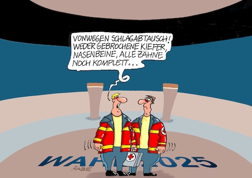 Schlagabtausch Schlagabtausch