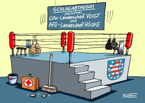 Schlagabtausch und Rededuell Schlagabtausch und Rededuell
