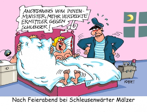 Schleuserüberwachung