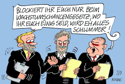 Cartoon: Schlimmer Dreier (medium) by RABE tagged ampelregierung,scholz,spd,grüne,fdp,lindner,kinder,kindergrundsicherung,rabe,ralf,böhme,cartoon,karikatur,pressezeichnung,farbcartoon,tagescartoon,hausmeister,ohren,zähne,opposition,blockade,wirtschaftswachstum,wachstum,wachstumschancengesetz,ampelregierung,scholz,spd,grüne,fdp,lindner,kinder,kindergrundsicherung,rabe,ralf,böhme,cartoon,karikatur,pressezeichnung,farbcartoon,tagescartoon,hausmeister,ohren,zähne,opposition,blockade,wirtschaftswachstum,wachstum,wachstumschancengesetz