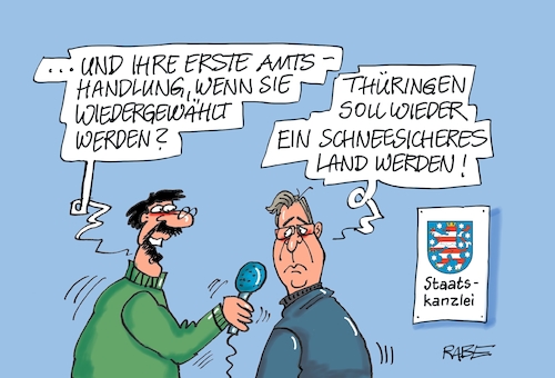 Cartoon: Schneesicherheit (medium) by RABE tagged landtagswahlen,wahlergebnisse,sachsen,brandenburg,groko,spd,cdu,rabe,ralf,böhme,cartoon,karikatur,pressezeichnung,farbcartoon,tagescartoon,arzt,doktor,csu,afd,verluste,rechte,populismus,erfurt,thüringen,bodo,ramelow,minderheitsregierung,mike,mohring,höcke,kemmler,fdp,schnee,wintersport,oberhof,biathlon,wm,schneesicherheit,landtagswahlen,wahlergebnisse,sachsen,brandenburg,groko,spd,cdu,rabe,ralf,böhme,cartoon,karikatur,pressezeichnung,farbcartoon,tagescartoon,arzt,doktor,csu,afd,verluste,rechte,populismus,erfurt,thüringen,bodo,ramelow,minderheitsregierung,mike,mohring,höcke,kemmler,fdp,schnee,wintersport,oberhof,biathlon,wm,schneesicherheit