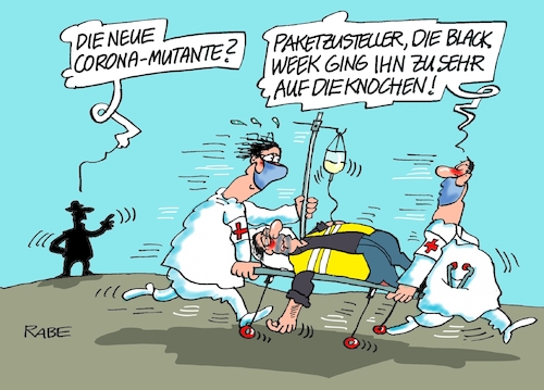 Cartoon: Schwarzer Tag (medium) by RABE tagged corona,bundländerkonferenz,merkel,kanzleramt,lockerungen,stufenplan,öffnungen,lockdown,shutdown,baumärkte,impfdosen,rki,fallzahlen,inzidenzwert,spahn,impfzentren,impfreihenfolge,notbremse,mutante,südafrika,notarzt,notaufnahme,zusteller,paketzustelle,black,schwarz,week,woche,freitag,friday,rettungsarzt,corona,bundländerkonferenz,merkel,kanzleramt,lockerungen,stufenplan,öffnungen,lockdown,shutdown,baumärkte,impfdosen,rki,fallzahlen,inzidenzwert,spahn,impfzentren,impfreihenfolge,notbremse,mutante,südafrika,notarzt,notaufnahme,zusteller,paketzustelle,black,schwarz,week,woche,freitag,friday,rettungsarzt