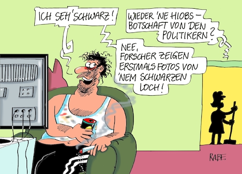 Cartoon: Schwarzes Loch (medium) by RABE tagged nahles,spd,sozialdemokraten,groko,umfragetief,scholz,rabe,ralf,böhme,cartoon,karikatur,pressezeichnung,farbcartoon,tagescartoon,ruine,koalition,koalitionsvetrag,bruch,drahtseil,union,cdu,prügelknaben,politiker,hiob,hiobsbotschaft,breexit,trump,putin,steuererhöhungen,dieselskandal,nahles,spd,sozialdemokraten,groko,umfragetief,scholz,rabe,ralf,böhme,cartoon,karikatur,pressezeichnung,farbcartoon,tagescartoon,ruine,koalition,koalitionsvetrag,bruch,drahtseil,union,cdu,prügelknaben,politiker,hiob,hiobsbotschaft,breexit,trump,putin,steuererhöhungen,dieselskandal