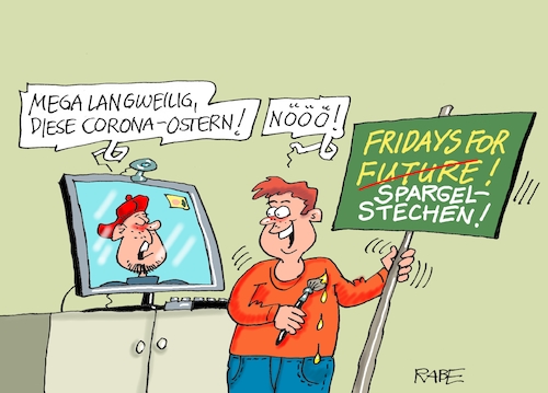 Cartoon: Spargelstecherei II (medium) by RABE tagged virus,corona,pandemie,coronakrise,rabe,ralf,böhme,cartoon,karikatur,pressezeichnung,farbcartoon,tagescartoon,viren,virenschutz,mundschutz,desinfektion,föderal,föderalismus,ländersache,ausgangssperre,kontaktsperre,spargel,spargelernte,spargelstecher,spargelfelder,erntehelfer,osteuropa,polen,einreisestopp,virus,corona,pandemie,coronakrise,rabe,ralf,böhme,cartoon,karikatur,pressezeichnung,farbcartoon,tagescartoon,viren,virenschutz,mundschutz,desinfektion,föderal,föderalismus,ländersache,ausgangssperre,kontaktsperre,spargel,spargelernte,spargelstecher,spargelfelder,erntehelfer,osteuropa,polen,einreisestopp