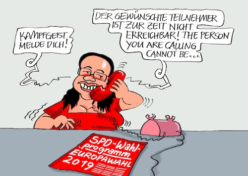 SPD beschwört Kampfgeist