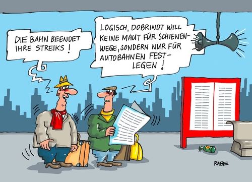 Streikende Streikende