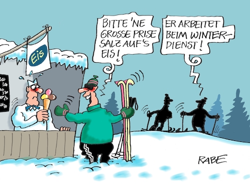 Cartoon: Streusalzer (medium) by RABE tagged kälte,winter,frost,eis,schnee,wetter,wetterbericht,eisglätte,dauerfrost,cartoon,karikatur,rabe,ralf,böhme,tageszeichnung,farbcartoon,pressezeichnung,feuerwehr,kind,eisen,metall,zunge,klima,klimakleber,winterdienst,streusalz,streusand,ski,kälte,winter,frost,eis,schnee,wetter,wetterbericht,eisglätte,dauerfrost,cartoon,karikatur,rabe,ralf,böhme,tageszeichnung,farbcartoon,pressezeichnung,feuerwehr,kind,eisen,metall,zunge,klima,klimakleber,winterdienst,streusalz,streusand,ski