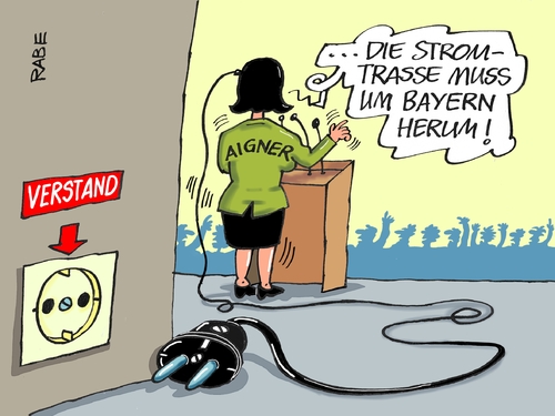 Stromtrasse Stromtrasse