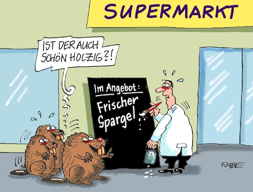 Supermarktspargel Supermarktspargel
