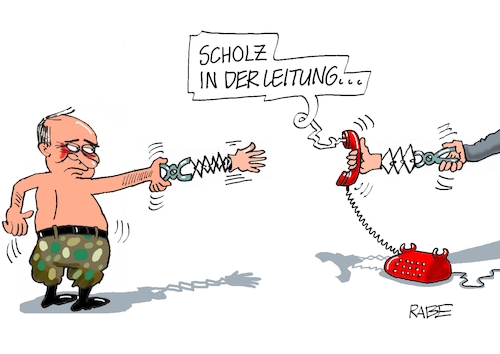 Telefonat Scholz Putin Telefonat Scholz Putin