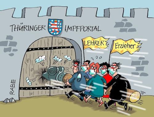 Thüringer Impftorschlußpanik Thüringer Impftorschlußpanik