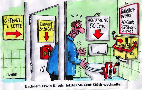 Toilettengebühr Toilettengebühr