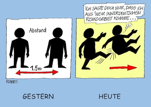 Tritt in Hintern Tritt in Hintern