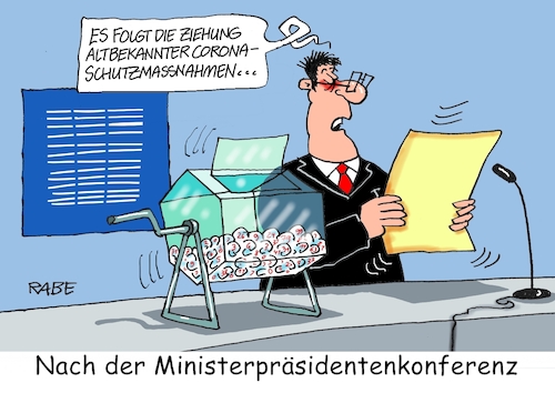 Cartoon: Trommelwirbel (medium) by RABE tagged corona,bundländerkonferenz,merkel,kanzleramt,lockerungen,stufenplan,öffnungen,lockdown,shutdown,baumärkte,impfdosen,rki,fallzahlen,inzidenzwert,spahn,impfzentren,impfreihenfolge,notbremse,trommel,lostrommel,ziehung,schutzmassnahmen,nieten,corona,bundländerkonferenz,merkel,kanzleramt,lockerungen,stufenplan,öffnungen,lockdown,shutdown,baumärkte,impfdosen,rki,fallzahlen,inzidenzwert,spahn,impfzentren,impfreihenfolge,notbremse,trommel,lostrommel,ziehung,schutzmassnahmen,nieten