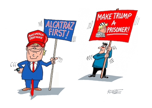 Trump im Knast Trump im Knast