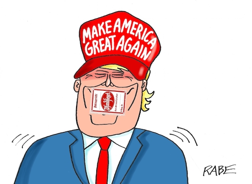 Trump sprachlos Trump sprachlos