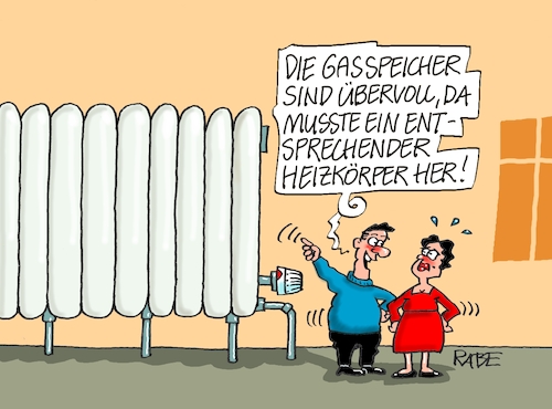 Cartoon: Übervoll (medium) by RABE tagged gas,gassparen,gasnotstand,gasgeben,sanktionen,gasspeicher,gasheizung,rabe,ralf,böhme,cartoon,karikatur,pressezeichnung,farbcartoon,tagescartoon,robert,habeck,putin,ukrainekrieg,wumms,doppelwumms,thermostat,heizkörper,füllmenge,gasuhr,gasspeicherstand,gas,gassparen,gasnotstand,gasgeben,sanktionen,gasspeicher,gasheizung,rabe,ralf,böhme,cartoon,karikatur,pressezeichnung,farbcartoon,tagescartoon,robert,habeck,putin,ukrainekrieg,wumms,doppelwumms,thermostat,heizkörper,füllmenge,gasuhr,gasspeicherstand