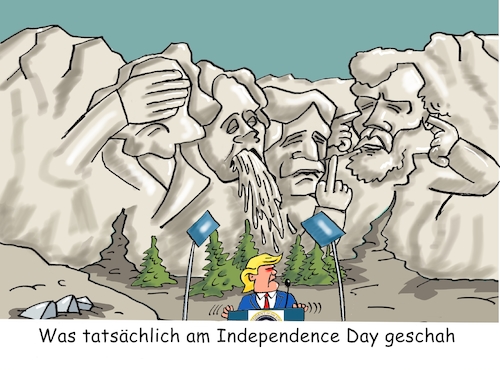 Cartoon: Unabhängiges (medium) by RABE tagged virus,corona,pandemie,coronakrise,rabe,ralf,böhme,cartoon,karikatur,pressezeichnung,farbcartoon,tagescartoon,viren,virenschutz,mundschutz,desinfektion,föderal,föderalismus,ländersache,trump,president,usa,unabhängigkeit,unabhängigkeitstag,independence,day,mount,rushmore,lincoln,felsrelief,virus,corona,pandemie,coronakrise,rabe,ralf,böhme,cartoon,karikatur,pressezeichnung,farbcartoon,tagescartoon,viren,virenschutz,mundschutz,desinfektion,föderal,föderalismus,ländersache,trump,president,usa,unabhängigkeit,unabhängigkeitstag,independence,day,mount,rushmore,lincoln,felsrelief