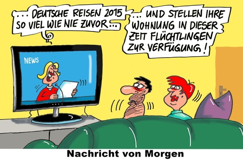 Cartoon: Urlaubsreisen (medium) by RABE tagged urlaub,urlauber,deutsche,reisen,fernreisen,spitzenreiter,rabe,ralf,böhme,cartoon,karikatur,pressezeichnung,farbcartoon,tagescartoon,nachrichten,ausländer,flüchtlingsunterkunft,flüchtlinge,asylanten,urlaub,urlauber,deutsche,reisen,fernreisen,spitzenreiter,rabe,ralf,böhme,cartoon,karikatur,pressezeichnung,farbcartoon,tagescartoon,nachrichten,ausländer,flüchtlingsunterkunft,flüchtlinge,asylanten