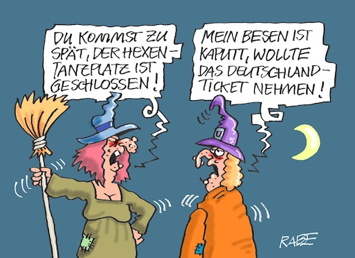 Verhextes Deutschlandticket Verhextes Deutschlandticket
