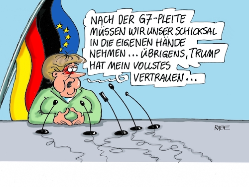 Cartoon: Vollstes Vertrauen (medium) by RABE tagged merkel,eu,brüssel,sieben,gipfel,sizilien,zusammenhalt,staatschefs,schicksal,hände,rabe,ralf,böhme,cartoon,karikatur,pressezeichnung,farbcartoon,tagescartoon,donald,trump,präsident,usa,klimaabkommen,merkel,eu,brüssel,sieben,gipfel,sizilien,zusammenhalt,staatschefs,schicksal,hände,rabe,ralf,böhme,cartoon,karikatur,pressezeichnung,farbcartoon,tagescartoon,donald,trump,präsident,usa,klimaabkommen